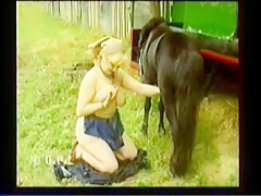BFI - Horse Pissing on Girls