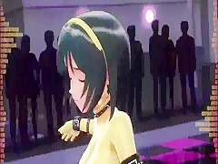 anime big breasts dance girl