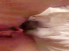Dog licks older woman